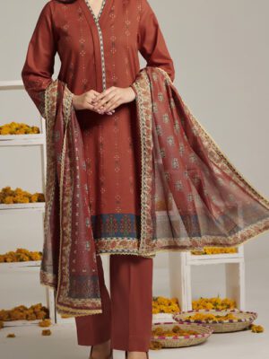 UNSTITCHED SUFINAS PRINTED LAWN Design 2 (2024-ALD-021 )