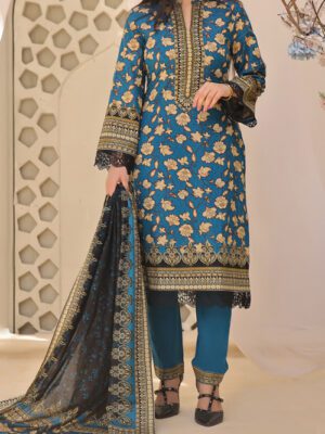 UNSTITCHED DAMAN PRINTED LAWN Design 2 (2024-ALD-057)