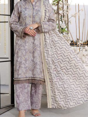 UNSTITCHED SIGNATURE PRINTED LAWN Design 3 (2024-ALD-012)
