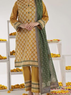UNSTITCHED SUFINAS PRINTED LAWN Design 5 (2024-ALD-024 )