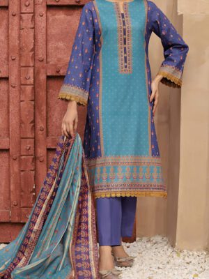 UNSTITCHED ICON PRINTED LAWN Design 7 (2024-ALD-007 )