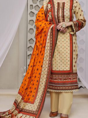UNSTITCHED DAMAN PRINTED LAWN Design 11 (2024-ALD-066)