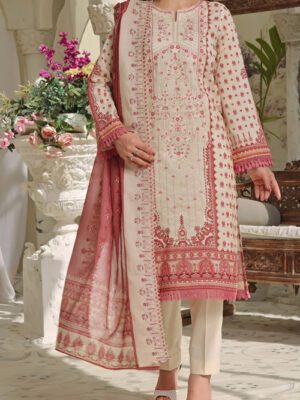 UNSTITCHED MISRI EMB LAWN Design 2 (2024-ALD-031 )