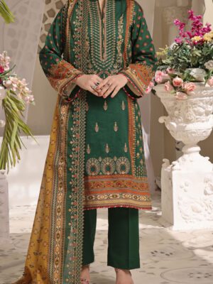 UNSTITCHED MISRI EMB LAWN Design 3 (2024-ALD-032 )