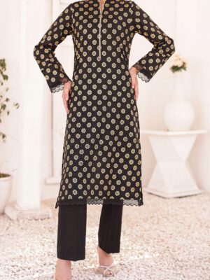 UNSTITCHED RANGOLI CO-ORDS GOLD Design 5 (2024-ALD-051)