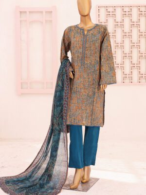 BIN SAEED Stitched 3 Piece Printed LAWN Design 8 (BSD-VOL8-008)