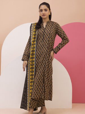 Identic Separates By Regalia Textile Unstitched 3 Piece Printed MidSummer Collection Design 10 (IDS-VOL2-010)