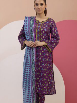 Identic Separates By Regalia Textile Unstitched 3 Piece Printed MidSummer Collection Design 3 (IDS-VOL2-003)