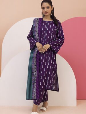 Identic Separates By Regalia Textile Unstitched 3 Piece Printed MidSummer Collection Design 4 (IDS-VOL2-004)