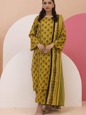 Identic Separates By Regalia Textile Unstitched 3 Piece Printed MidSummer Collection Design 8 (IDS-VOL2-008)