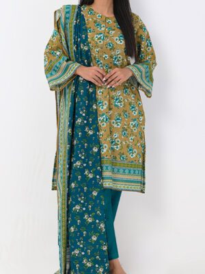 Mayar Khaddar By MEKO Textile Unstitched 3 Piece Khaddar Winter Collection Design 10 (MAYAR-D-010)