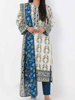 Mayar Khaddar By MEKO Textile Unstitched 3 Piece Khaddar Winter Collection Design 12 (MAYAR-D-012)