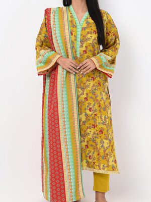 Mayar Khaddar By MEKO Textile Unstitched 3 Piece Khaddar Winter Collection Design 3 (MAYAR-D-003)