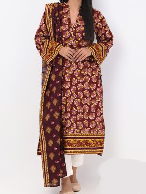 Mayar Khaddar By MEKO Textile Unstitched 3 Piece Khaddar Winter Collection Design 8 (MAYAR-D-008)