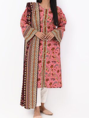 Mayar Khaddar By MEKO Textile Unstitched 3 Piece Khaddar Winter Collection Design 9 (MAYAR-D-009)