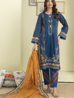 Salina By Regalia Textile Unstitched 3 Piece Printed MidSummer Cotton Collection Design 3 (SALINA-VOL2-003)