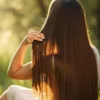 how to get shiny hair naturally at home
