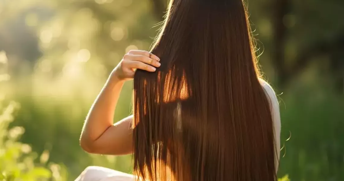 how to get shiny hair naturally at home